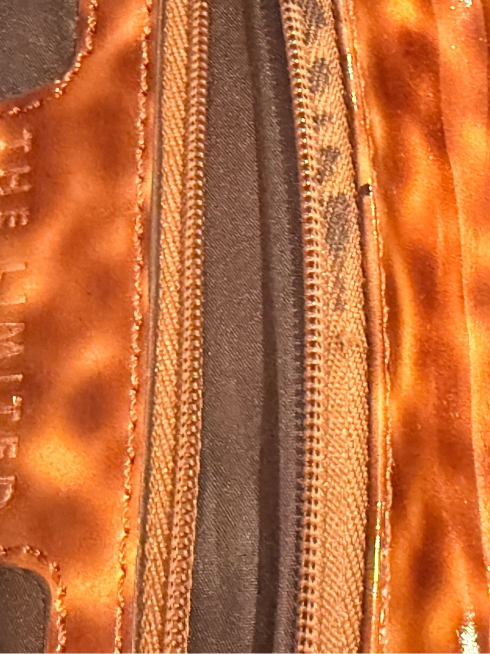 The‎ Limited Leopard-Print Patent Clutch in Brown - Picture 5 of 5